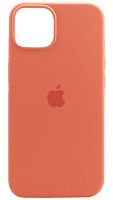 Задняя накладка Soft Touch для Apple Iphone 14 оранжевый