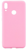 Силиконовый чехол для Huawei Honor 8X ультратонкий розовый