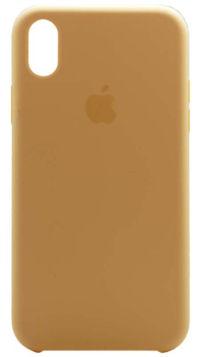 Задняя накладка Soft Touch для Apple iPhone XR ванильный