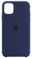 Задняя накладка Soft Touch для Apple Iphone 11 полночный синий