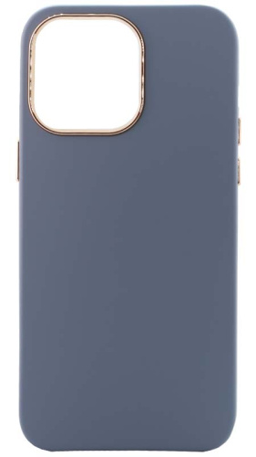 Силиконовый чехол для Apple iPhone 14 Pro Max Matte серый