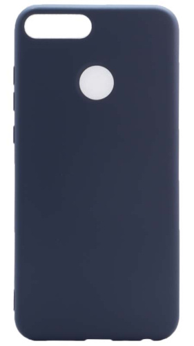 Силиконовый чехол для Huawei Honor 9 Lite Soft синий