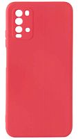 Силиконовый чехол Soft Touch для Xiaomi Poco M3 красный