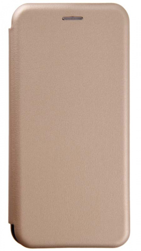 Чехол-книга OPEN COLOR для Xiaomi Redmi Note 8 золотой
