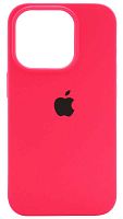 Задняя накладка Soft Touch для Apple Iphone 15 Pro неоновый розовый
