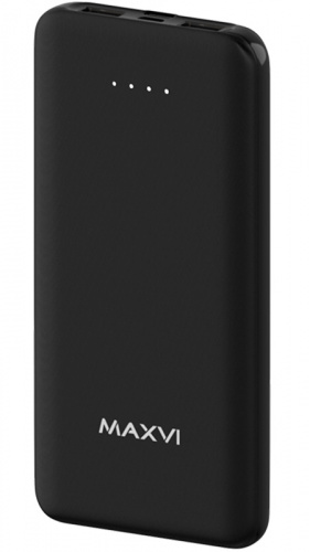 Внешний аккумулятор Maxvi PB10-05 10000mAh 2USB черный
