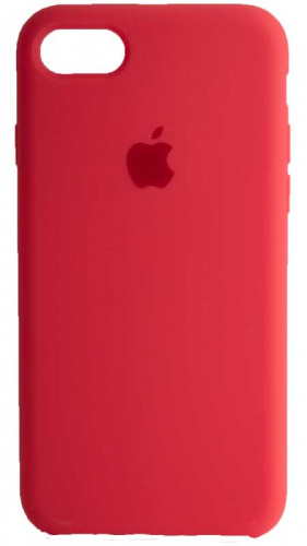 Задняя накладка Soft Touch для Apple iPhone 7/8 ярко-розовый