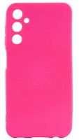 Силиконовый чехол для Samsung Galaxy A24/A245 Soft неоновый розовый