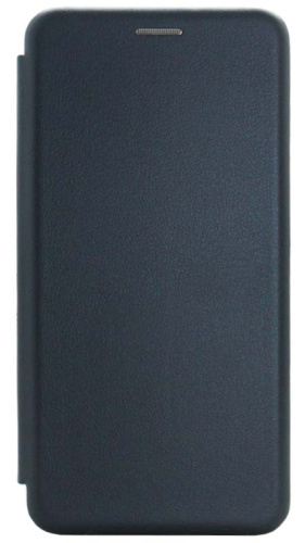 Чехол-книга OPEN COLOR для Xiaomi Poco M5 темно-синий фото 2