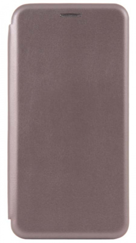 Чехол-книга OPEN COLOR для Xiaomi Redmi Note 10/Note 10S серый