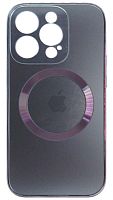 Силиконовый чехол  для Apple iPhone 14 Pro Di2 Magsafe фиолетовый