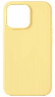 Силиконовый чехол Soft Touch для Apple iPhone 13 Pro желтый