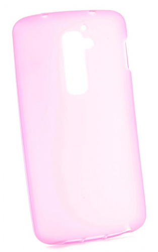 Силикон LG Optimus G2/D802 матовый светло-розовый