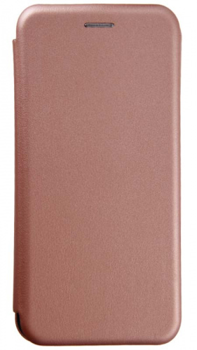 Чехол-книга OPEN COLOR для Xiaomi Redmi Note 8 розовое золото