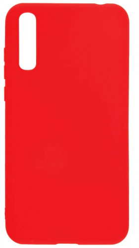 Силиконовый чехол для Huawei Y8P/Honor 30i матовый красный