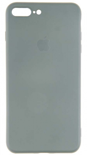 Силиконовый чехол Soft Touch для Apple iPhone 7 Plus/8 Plus серый