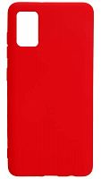 Силиконовый чехол Soft Touch для Samsung Galaxy A41/A415 красный