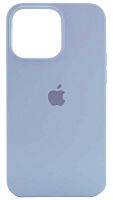 Задняя накладка Soft Touch для Apple Iphone 15 Pro Max светло-голубой