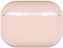 Кейс для AirPods Pro силиконовый бледно-розовый