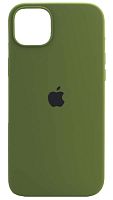 Задняя накладка Soft Touch для Apple Iphone 14 Plus оливковый