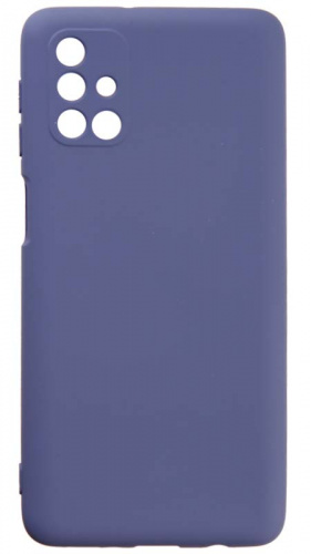 Силиконовый чехол Soft Touch для Samsung Galaxy M31s/M317 без лого серый