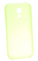 Задняя накладка "Jack Case" Ultra Thin 0,35 mm для Samsung i9190 Galaxy S4 mini, зелёная 