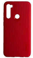 Силиконовый чехол Cherry Stripe для Xiaomi Redmi Note 8 красный