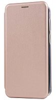 Чехол-книга OPEN COLOR для Xiaomi Redmi Note 9 Pro розовое золото