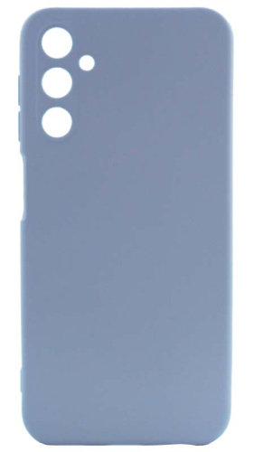 Силиконовый чехол для Samsung Galaxy A24/A245 Soft бледно-голубой