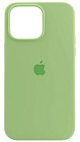 Задняя накладка Soft Touch для Apple Iphone 14 Pro Max светло-зеленый