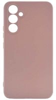 Силиконовый чехол для Samsung Galaxy A54/A546 матовый бледно-розовый