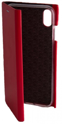Чехол-книга OPEN COLOR 3D для Apple iPhone XS Max красный