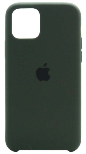 Задняя накладка Soft Touch для Apple Iphone 11 Pro темно-зеленый