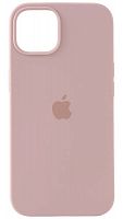 Задняя накладка Soft Touch для Apple Iphone 13 бледно-розовый