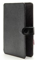 Чехол футляр-книга универсальная 7 дюймов модель 7.1 (PocketBook A7) крепление держатель варан чер