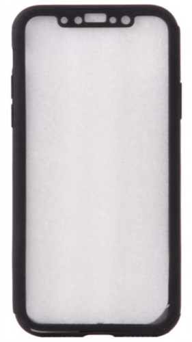 Чехол-накладка 360 градусов для iPhone X черный
