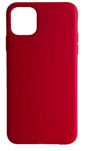 Силиконовый чехол Soft Touch для Apple iPhone 11 Pro Max красный
