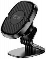 Автомобильный держатель Exployd EX-H-1326 Flow для смартфона, пластик, на панель, магнит, чёрный