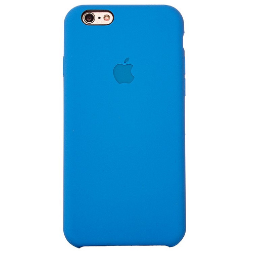 Задняя накладка Soft Touch для Apple iPhone 6/6S небесно-голубой