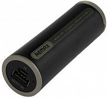 Внешний аккумулятор Remax RPL-26 5000mAh USB выход с держателем на палец 1.4A чёрный