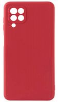 Силиконовый чехол для Samsung Galaxy M32/M325 плотный с защитой камеры красный