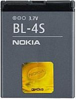 Аккумуляторы 100% ORIGINAL для Nokia BL-4S 7610 SuperNova/3600 Slide Li-on (без упаковки)