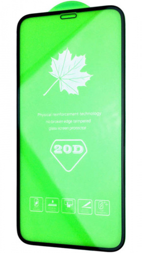 Противоударное стекло для Apple iPhone 12 mini 20D чёрный