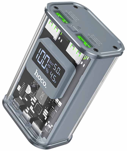 Внешний аккумулятор HOCO J105 Discovery edition 10000mAh PD серый