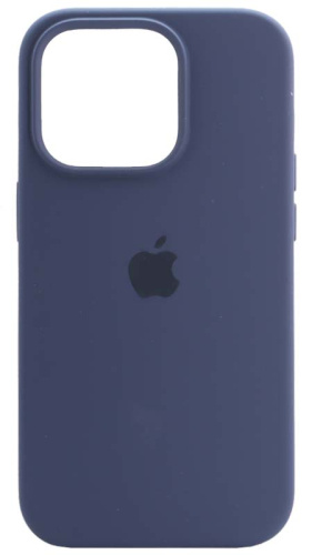Задняя накладка Soft Touch для Apple Iphone 14 Pro темно-синий