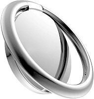 Кольцо-держатель для телефона металл серый