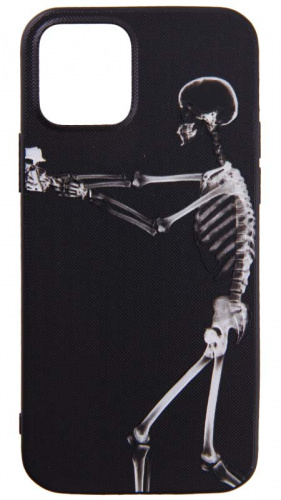 Силиконовый чехол для Apple iPhone 12/12Pro Florme скелет