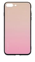 Чехол для Apple iPhone 7 Plus/8 Plus градиент (бежево-розовый)