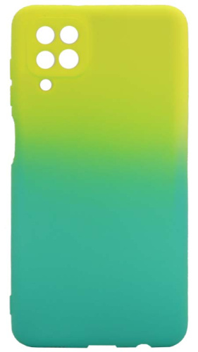 Силиконовый чехол для Samsung Galaxy A12/A125 цветной градиент