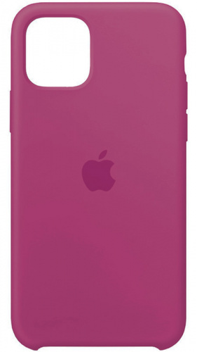 Задняя накладка Soft Touch для Apple Iphone 11 ягодный